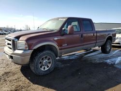 Salvage trucks for sale at Rocky View County, AB auction: 2005 Ford F350 SRW Super Duty