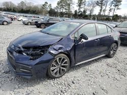 Salvage cars for sale at Byron, GA auction: 2022 Toyota Corolla SE