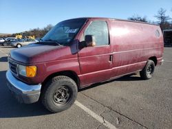 Salvage trucks for sale at Brookhaven, NY auction: 2005 Ford Econoline E150 Van