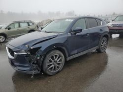 Salvage cars for sale at Windham, ME auction: 2018 Mazda CX-5 Touring