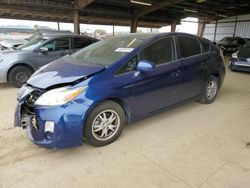 Salvage cars for sale from Copart American Canyon, CA: 2010 Toyota Prius