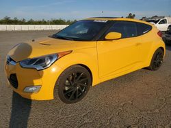 Salvage cars for sale at Fresno, CA auction: 2013 Hyundai Veloster