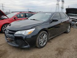 Salvage cars for sale at Elgin, IL auction: 2016 Toyota Camry LE