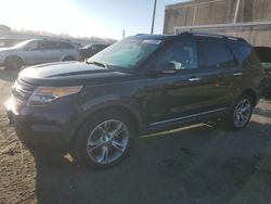 Salvage cars for sale at Fredericksburg, VA auction: 2013 Ford Explorer Limited