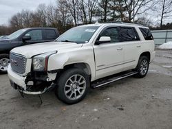 Salvage cars for sale at North Billerica, MA auction: 2015 GMC Yukon Denali