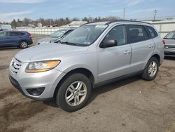 Salvage cars for sale at Pennsburg, PA auction: 2010 Hyundai Santa FE GLS