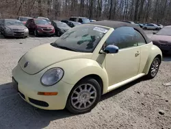 Salvage cars for sale at Baltimore, MD auction: 2006 Volkswagen New Beetle Convertible Option Package 1