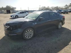 Salvage cars for sale at Newton, AL auction: 2018 KIA Optima EX