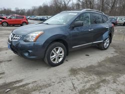 Salvage cars for sale at Ellwood City, PA auction: 2015 Nissan Rogue Select S