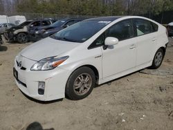 Salvage cars for sale at Waldorf, MD auction: 2011 Toyota Prius