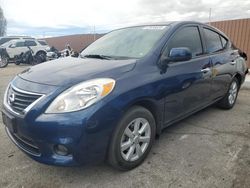 Salvage cars for sale at North Las Vegas, NV auction: 2012 Nissan Versa S