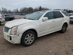 Salvage cars for sale at Chalfont, PA auction: 2008 Cadillac SRX