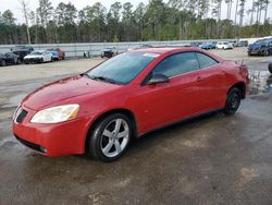 Pontiac salvage cars for sale: 2007 Pontiac G6 GT