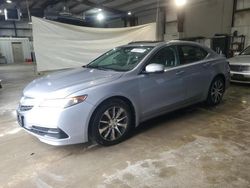 Salvage cars for sale at North Billerica, MA auction: 2016 Acura TLX