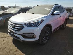 Salvage cars for sale at Elgin, IL auction: 2017 Hyundai Santa FE Sport