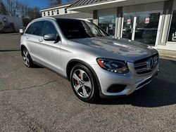 Salvage cars for sale at North Billerica, MA auction: 2017 Mercedes-Benz GLC 300 4matic