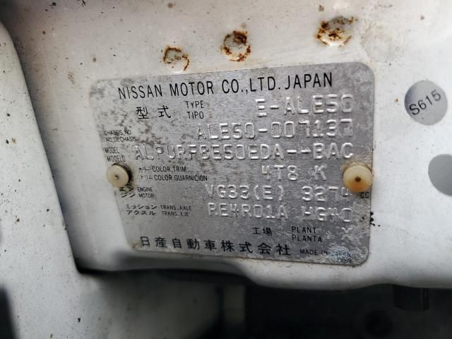 1997 Nissan Van