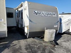 Salvage trucks for sale at Jacksonville, FL auction: 2013 Keystone 2013 Dutchman Springdale