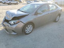 Salvage cars for sale at Hampton, VA auction: 2016 Toyota Corolla L