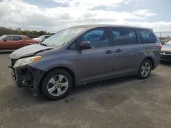 Toyota salvage cars for sale: 2015 Toyota Sienna