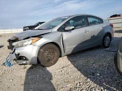 Salvage cars for sale at Earlington, KY auction: 2015 KIA Forte LX