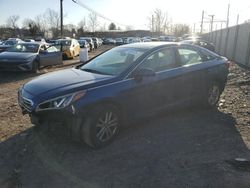 Salvage cars for sale at Chalfont, PA auction: 2015 Hyundai Sonata SE