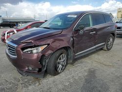 Salvage cars for sale at Tulsa, OK auction: 2014 Infiniti QX60