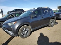 Salvage cars for sale at Brighton, CO auction: 2017 Toyota Rav4 LE