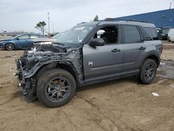 Salvage cars for sale at Woodhaven, MI auction: 2021 Ford Bronco Sport BIG Bend