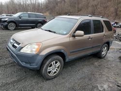 Salvage cars for sale at Marlboro, NY auction: 2003 Honda CR-V EX