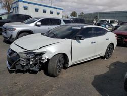 Nissan salvage cars for sale: 2018 Nissan Maxima 3.5S