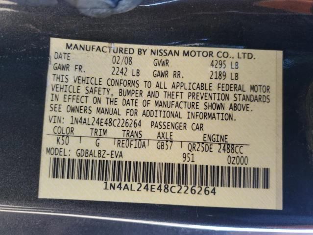 2008 Nissan Altima 2.5S