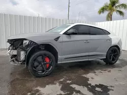 Salvage cars for sale at Riverview, FL auction: 2019 Lamborghini Urus