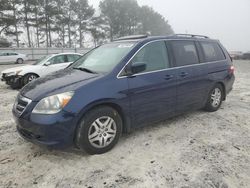 Salvage cars for sale at Loganville, GA auction: 2007 Honda Odyssey EXL