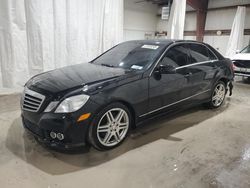 Salvage cars for sale at Leroy, NY auction: 2010 Mercedes-Benz E 350 4matic