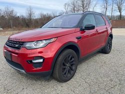 Salvage cars for sale at Mendon, MA auction: 2018 Land Rover Discovery Sport HSE