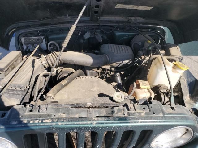 2001 Jeep Wrangler / TJ SE