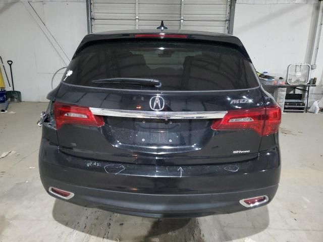 2016 Acura MDX Technology