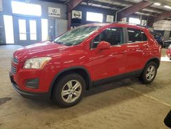 Chevrolet salvage cars for sale: 2016 Chevrolet Trax 1LT