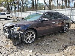 Salvage cars for sale at Austell, GA auction: 2010 Nissan Maxima S