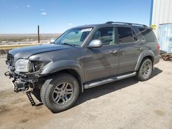 Salvage cars for sale at Albuquerque, NM auction: 2007 Toyota Sequoia Limited