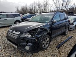 Salvage cars for sale at Barberton, OH auction: 2013 Subaru Outback 2.5I Limited