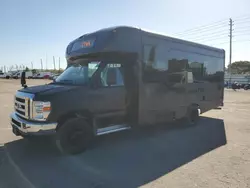 Salvage trucks for sale at Miami, FL auction: 2017 Ford Econoline E450 Super Duty Cutaway Van