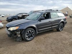 Salvage cars for sale at Brighton, CO auction: 2008 Subaru Outback 2.5I Limited