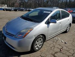 Salvage cars for sale at Austell, GA auction: 2006 Toyota Prius