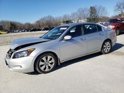 Salvage cars for sale at North Billerica, MA auction: 2009 Honda Accord EXL