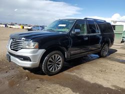 Lincoln Navigator salvage cars for sale: 2017 Lincoln Navigator L Select