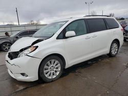 Salvage cars for sale at Littleton, CO auction: 2011 Toyota Sienna XLE