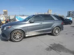 Salvage cars for sale at New Orleans, LA auction: 2019 Mercedes-Benz GLE 63 AMG-S 4matic