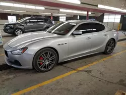 Maserati salvage cars for sale: 2018 Maserati Ghibli S